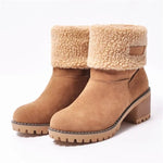 Cl��mence | Mid-Height Wool Boots