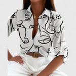 Iliana | Sophisticated Long Sleeve Top