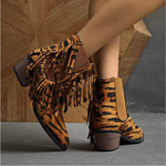 Seraphine | Luxury Fringe Boots