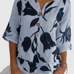 Isabel | Chic Floral Pattern Blouse