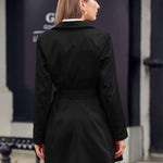 Zeagoo Women's Trench Coats Double-Breasted Coat with Belt