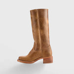 PIPPA | WOMEN'S LEATHER KNEE-HIGH BOOTS WITH HEELS
