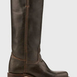 PIPPA | WOMEN'S LEATHER KNEE-HIGH BOOTS WITH HEELS