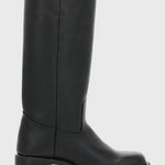 PIPPA | WOMEN'S LEATHER KNEE-HIGH BOOTS WITH HEELS