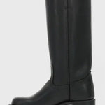 PIPPA | WOMEN'S LEATHER KNEE-HIGH BOOTS WITH HEELS