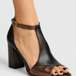 Kenzira | Modern heels with a wide heel