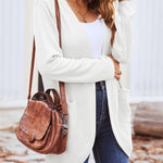 Zeagoo Womens Fall Lightweight Waffle Knit Cardigan