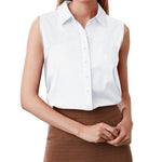Sleeveless Button Down Tank Tops - Zeagoo (Us Only)