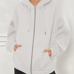 Zeagoo Women's Oversized Zip Up Hoodies