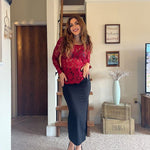 Sexy Sheer Floral Lace Blouse Top - Zeagoo (Us Only)