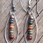 Vintage Turquoise Accessory Earrings
