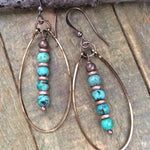 Vintage Turquoise Accessory Earrings