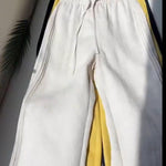 Women'sTencel and Linen Wide-leg Casual Pants