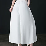 Women's Draped Relaxed Wide-leg Pants