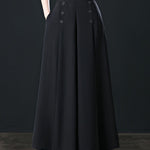 Women's Draped Relaxed Wide-leg Pants