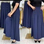 Women's Draped Relaxed Wide-leg Pants
