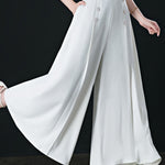 Women's Draped Relaxed Wide-leg Pants