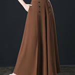 Women's Draped Relaxed Wide-leg Pants