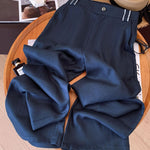Women's Tencel and Linen Jacquard Pants