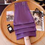 Women's Tencel and Linen Jacquard Pants