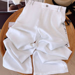 Women's Tencel and Linen Jacquard Pants