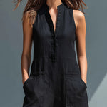 Lotte™ | Minimalist sleeveless jumpsuit