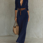 Céleste | Luxe Suede Maxi Dress