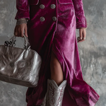 Lunori™ Victoria | Velvet Blazer Dress