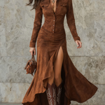Mira | Retro Ruffle Dress