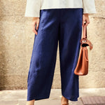 100% Linen Classic Ankle Pants ZOE
