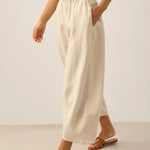 100% Linen Classic Ankle Pants ZOE