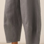 100% Linen Classic Ankle Pants ZOE