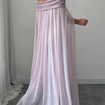 Bodycon Cape Solid Color Velvet Off-the-shoulder Midi Dresses