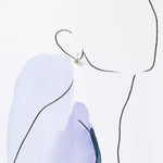 Shashi Bezel-Set Crystal French Hook Earrings