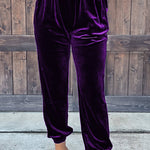 Velvet Pocket Pants
