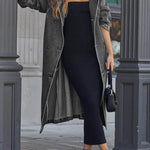 CHANDRY DENIM TRENCH COAT