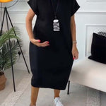Iris™ | Stylish Short Sleeved Dress