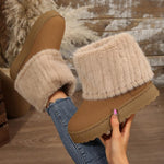 WILLOW��� - Stylish Fluffy Faux Lined Snow Boots for Winter Wear