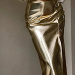 IRIE PU LEATHER SKIRT