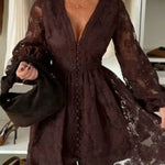 JEMMA CHOCOLATE DRESS