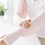 Solid Color Ice Silk Loose Sun Protection Sleevelet