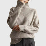 Angela��� Turtleneck Knit Sweater