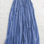Loose Sleeveless Pleated See-Through Round-Neck Midi Dresses