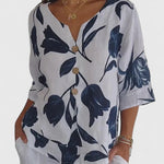 Laura | Cozy V-Neck Top