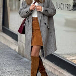 Bonded Check Coat