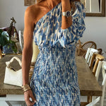 Combined Asymmetrical Dress