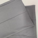 Loose Wide Leg Pockets Solid Color Ninth Pants Trousers