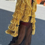 Gold Fringe Jacket