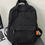 Simple Casual 5 Colors Canvas Backpack