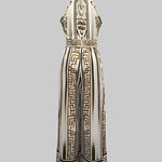 Sleeveless Wide Leg Printed Halter-Neck Jumpsuits